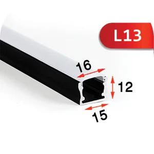 پروفیل لاینر تک لاین مدل روکار L13