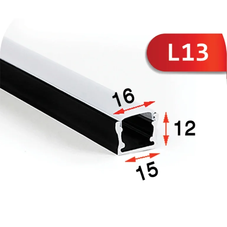 پروفیل لاینر تک لاین مدل روکار L13