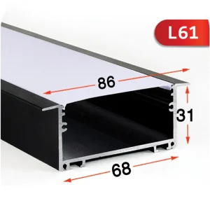 پروفیل لاینر پنج لاین مدل توکار L61