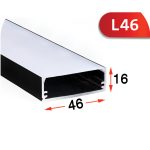 پروفیل لاینر روکار مدل L46
