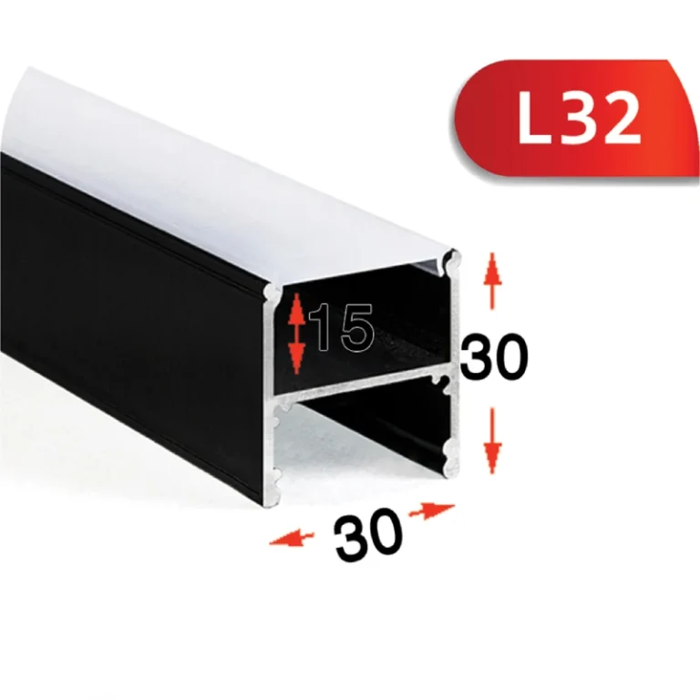 پروفیل لاینر روکار L32