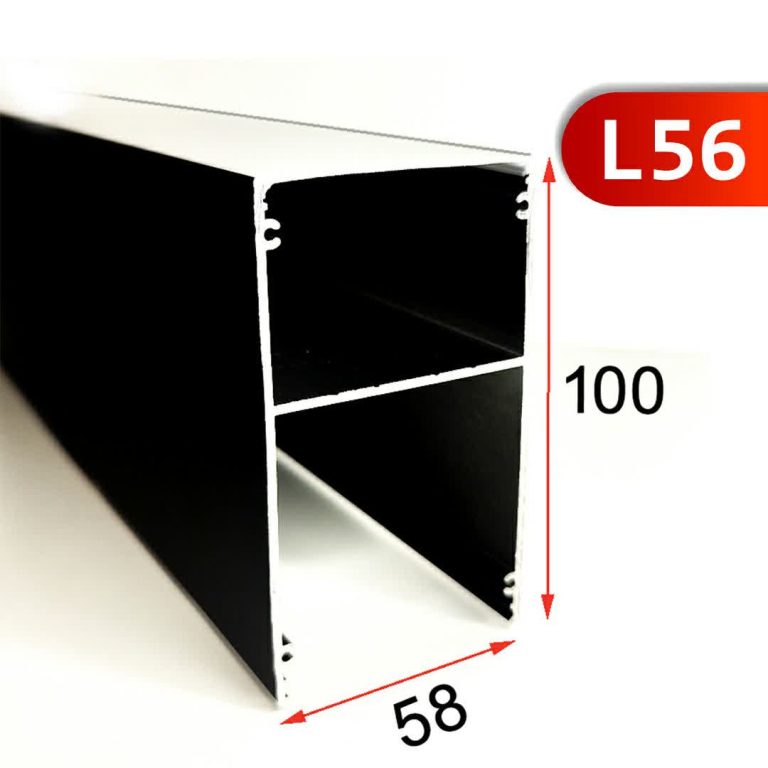 پروفیل لاینر روکار مدل L56