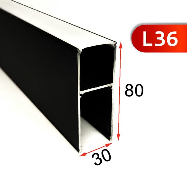 پروفیل لاینر روکار مدل L36