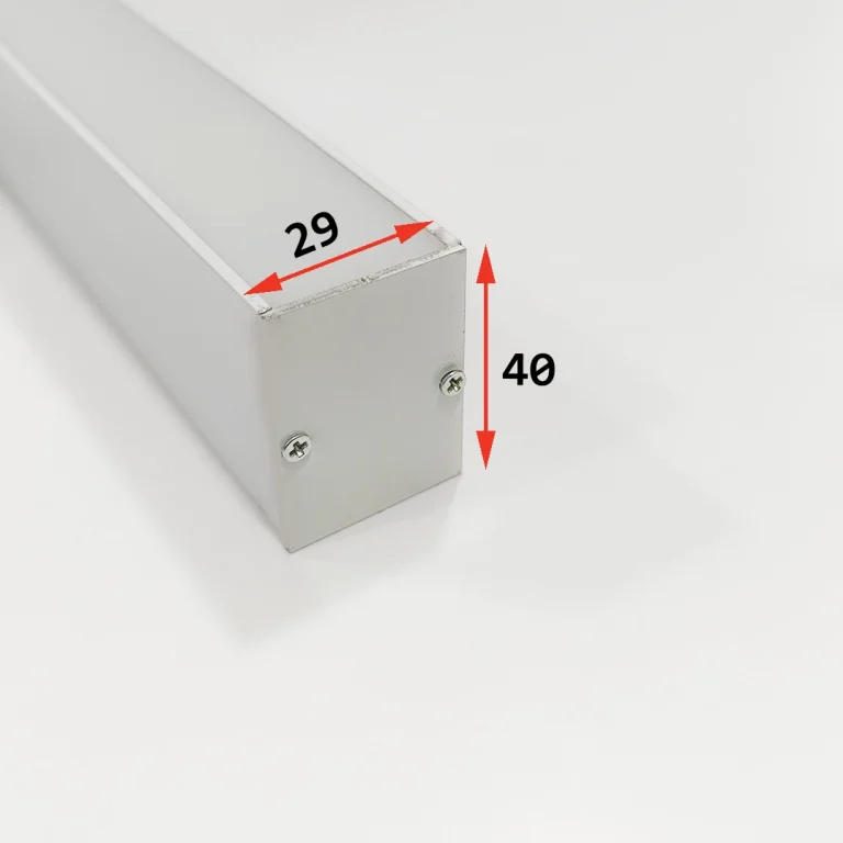 چراغ خطی (لاینر) آویز کوچک عرض ۳ سانت (تک لاین)