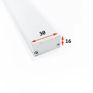 چراغ خطی (لاینر) روکار عرض ۳ سانت (تک لاین)