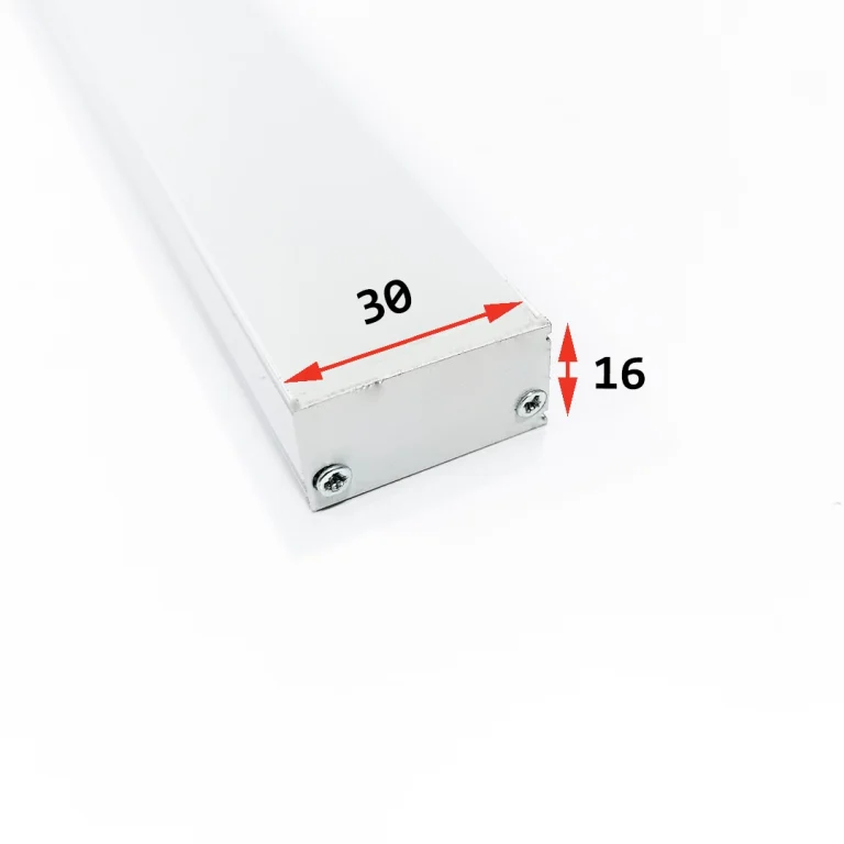 چراغ خطی (لاینر) روکار عرض ۳ سانت (تک لاین)