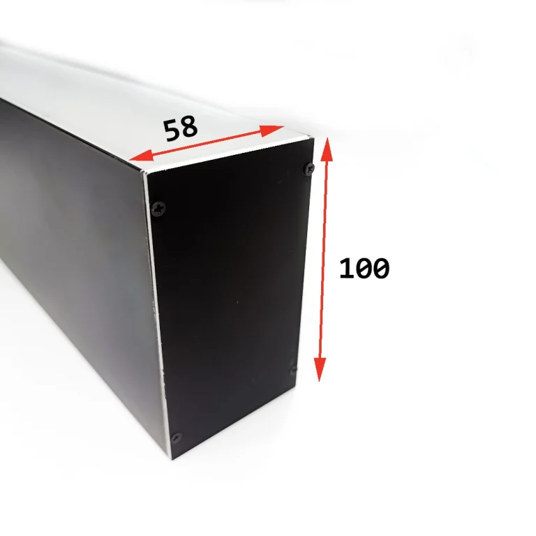 چراغ خطی (لاینر) آویز عرض 6 سانت (سه لاین)