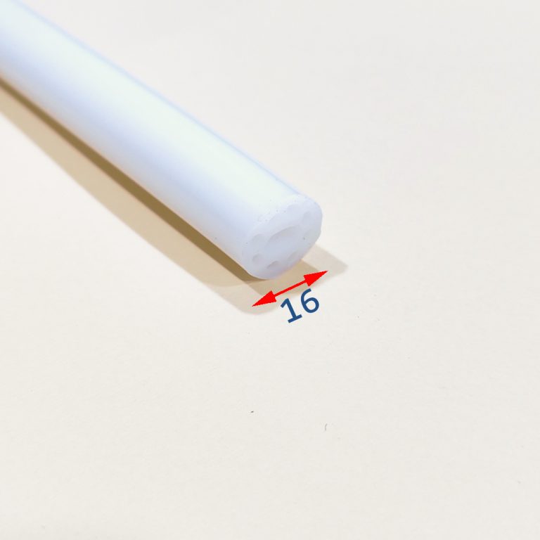 پروفیل سیلیکونی گرد قطر 16