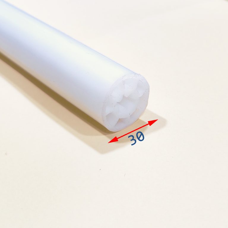 پروفیل سیلیکونی گرد قطر 30